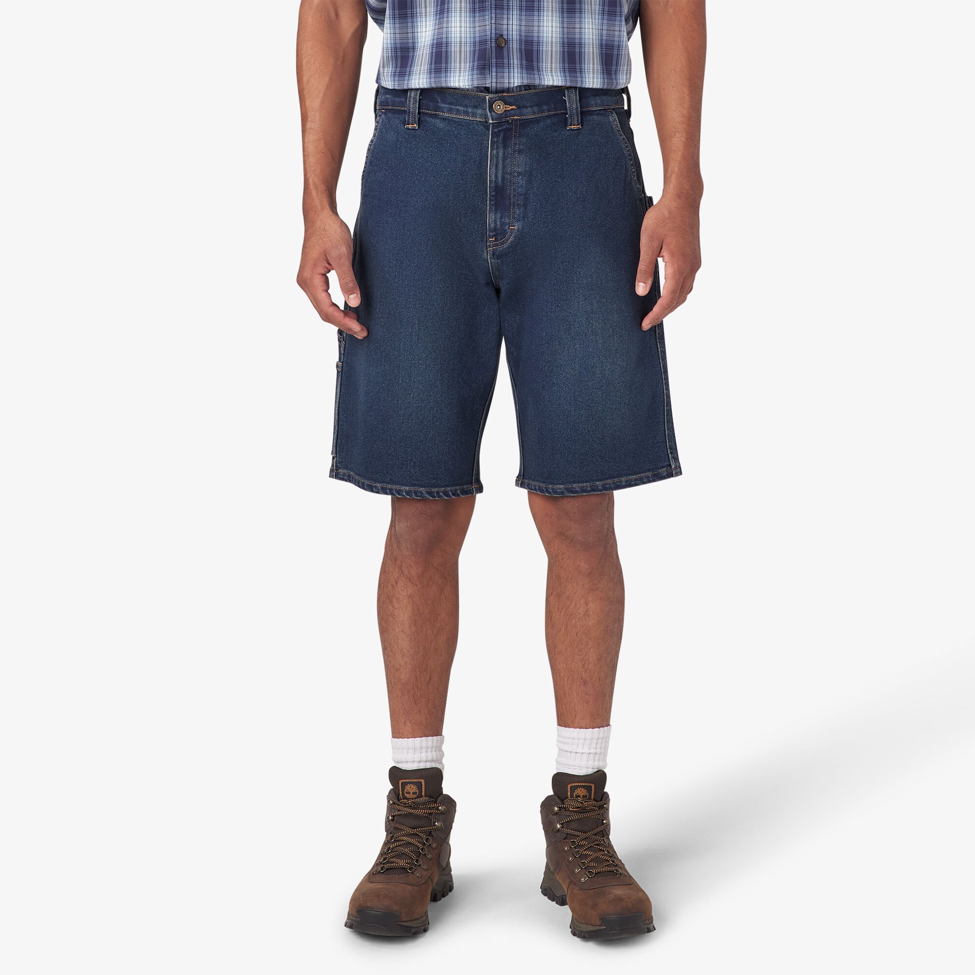 Denim Utility Shorts 11