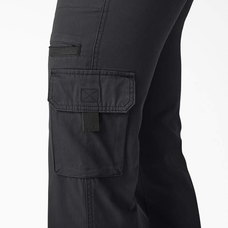 Pantalon cargo décontracté pour femmes - Rinsed Black (RBK) numéro de l’image 6