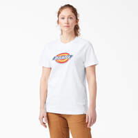 T-shirt épais à logo pour femmes - White (WH)