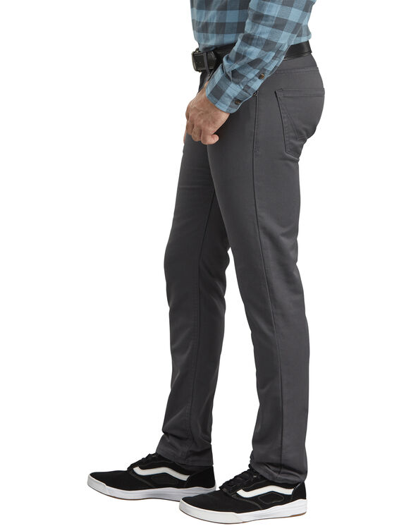Dickies X-Series Flex Slim Fit Tapered Leg 5-Pocket Pant - Stonewashed Charcoal Gray &#40;SCH&#41;