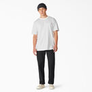 Regular Fit Cuffed Work Pants - Black &#40;BKX&#41;