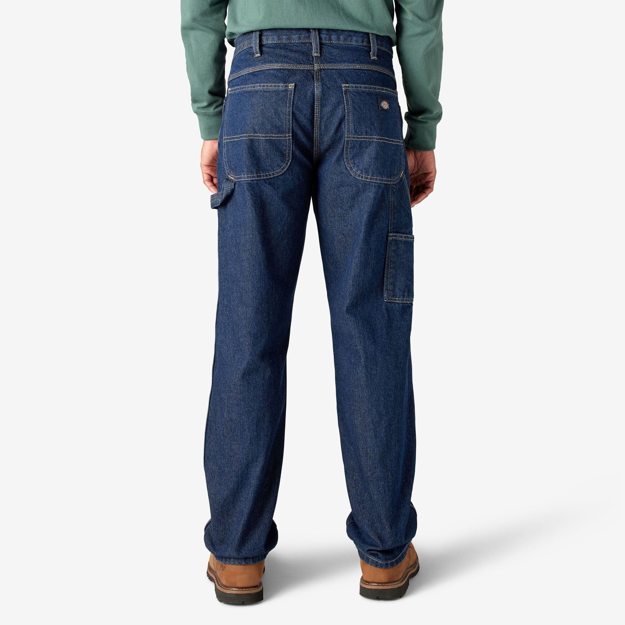 Relaxed Fit Carpenter Heavyweight Jeans , Rinsed Indigo Blue | Dickies ...