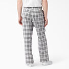 Pantalon sans pli &agrave; motif tartan - Ultimate Gray Plaid &#40;UPG&#41;