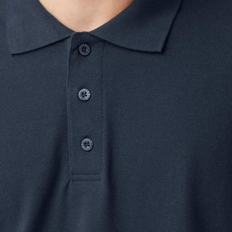 Polo à manches courtes en tricot piqué, taille adulte - Dark Navy (DN) numéro de l’image 5