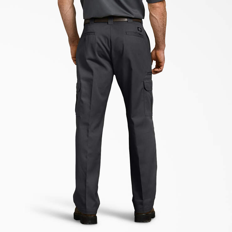 Pantalon cargo de coupe décontractée en tissu FLEX - Black (BK) numéro de l’image 2