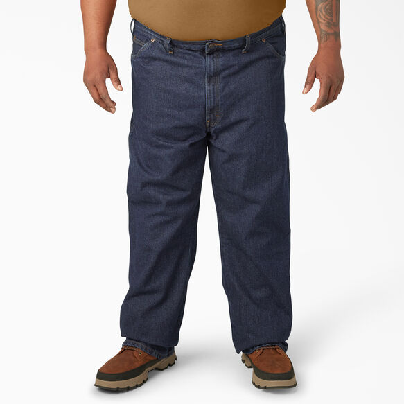 Regular Fit Jeans - Rinsed Indigo Blue &#40;RNB&#41;