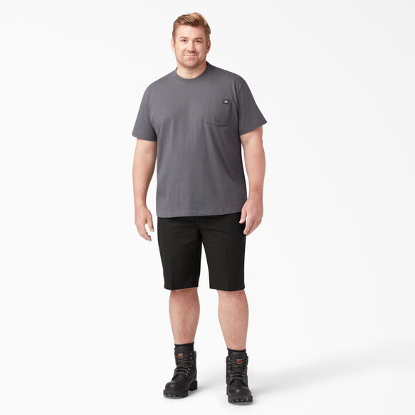 FLEX Cooling Active Waist Regular Fit Shorts, 11&quot; - Black &#40;BK&#41;