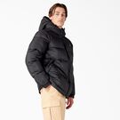 Manteau matelass&eacute; &agrave; capuchon Waldenburg - Black &#40;BKX&#41;