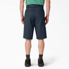 Loose Fit Flat Front Work Shorts, 13&quot; - Dark Navy &#40;DN&#41;