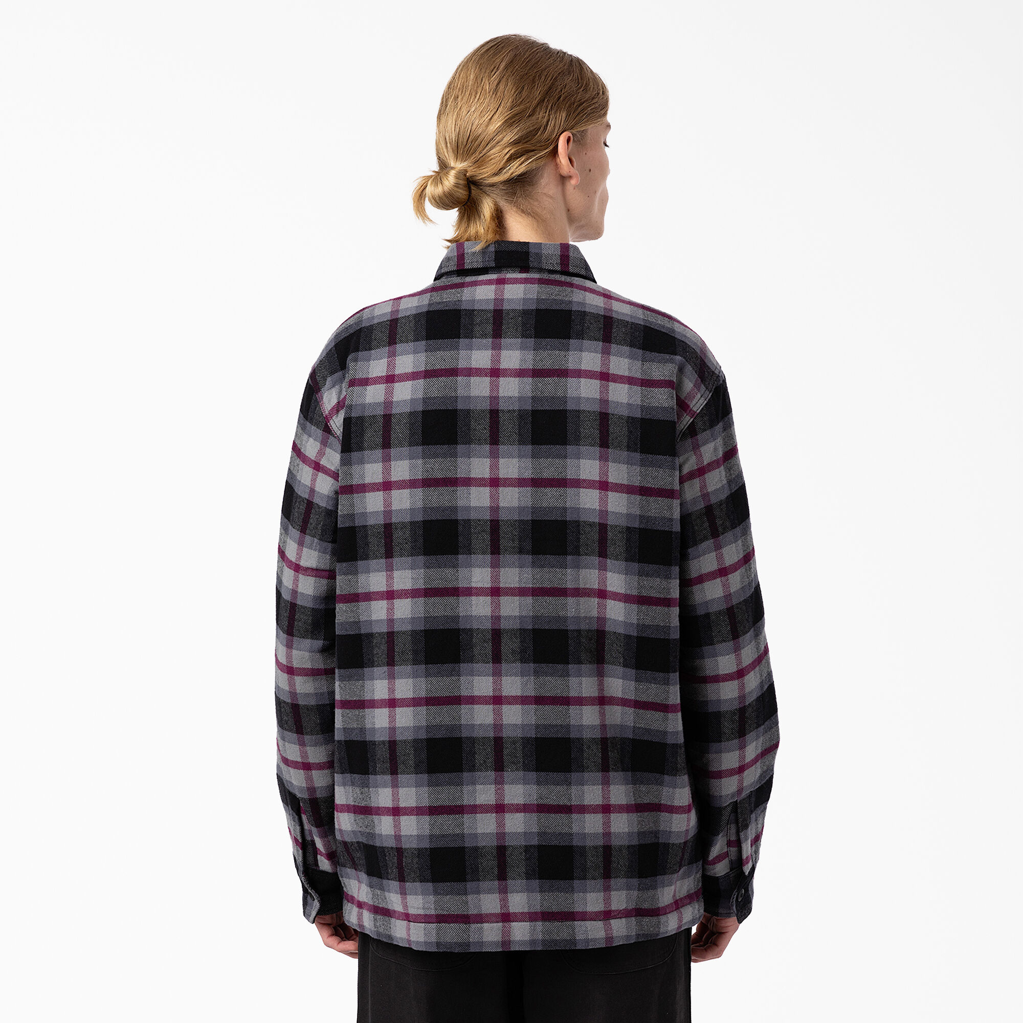 Pattern Lined Shirt Jacket Mens Shirt Jackets Shackets Dickies Canada Dickies Canada