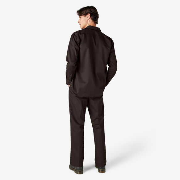 Long Sleeve Work Shirt - Dark Brown &#40;DB&#41;