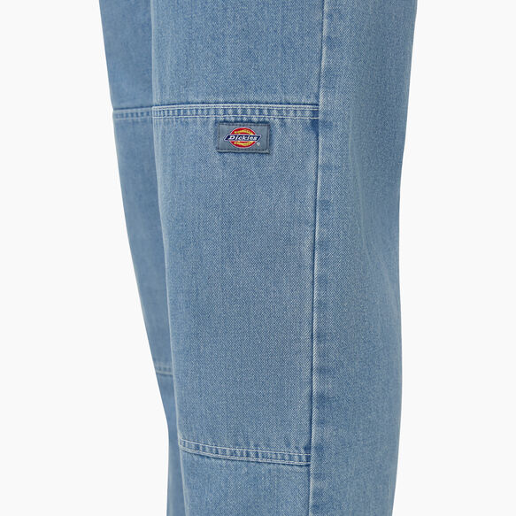 Loose Fit Double Knee Jeans - Light Denim &#40;LTD&#41;
