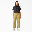 Pantalon cargo de coupe standard pour femmes - Stonewashed Dark Khaki &#40;S2K&#41;