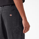 Short menuisier en coutil d&eacute;lav&eacute; &agrave; la pierre, 9&nbsp;po - Stonewashed Black &#40;SBK&#41;