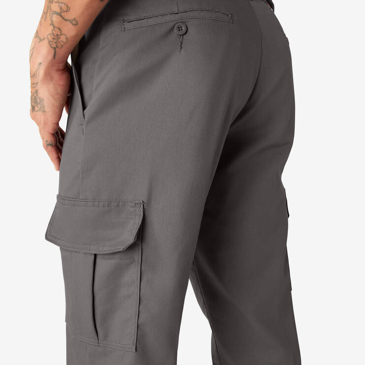 Pantalon cargo de coupe standard en tissu FLEX - Gravel Gray (VG) numéro de l’image 9