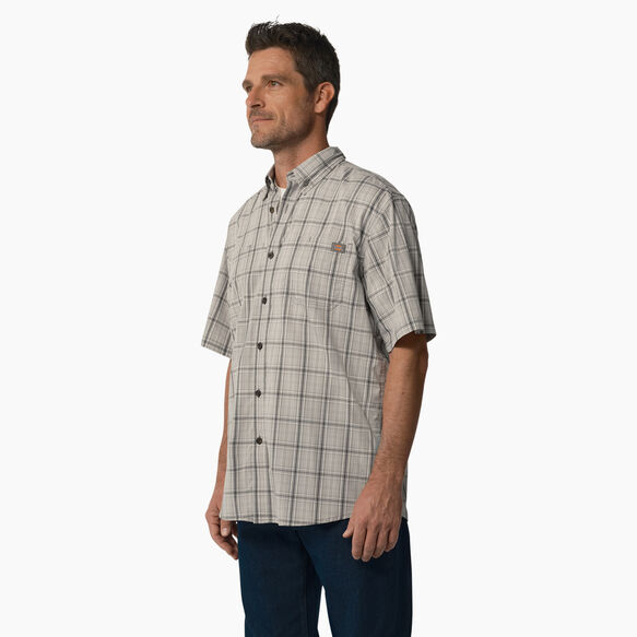 Chemise tiss&eacute;e &agrave; manches courtes - Smoke Backland Prairie Plaid &#40;A1A&#41;