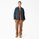 Women&rsquo;s Waxed Canvas Chore Coat - Airforce Blue &#40;AF&#41;