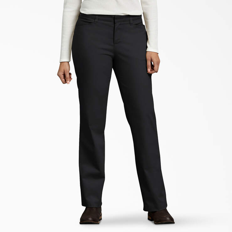 Pantalon de coupe galbée pour femmes - Black (BK) numéro de l’image 1