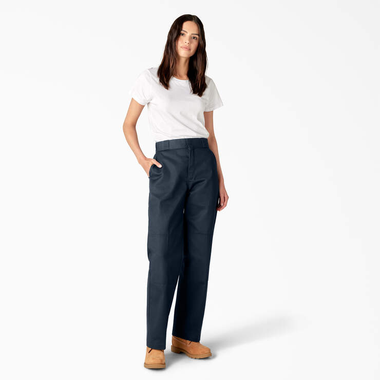 Pantalon de travail de coupe ample à genoux renforcés pour femmes - Dark Navy (DN) numéro de l’image 4