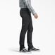 Pantalon de travail en toile crois&eacute;e &agrave; coupe &eacute;troite droite - Black &#40;BK&#41;
