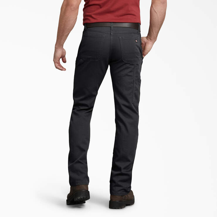 Pantalon menuisier de coupe standard en coutil - Stonewashed Black (SBK) numéro de l’image 2