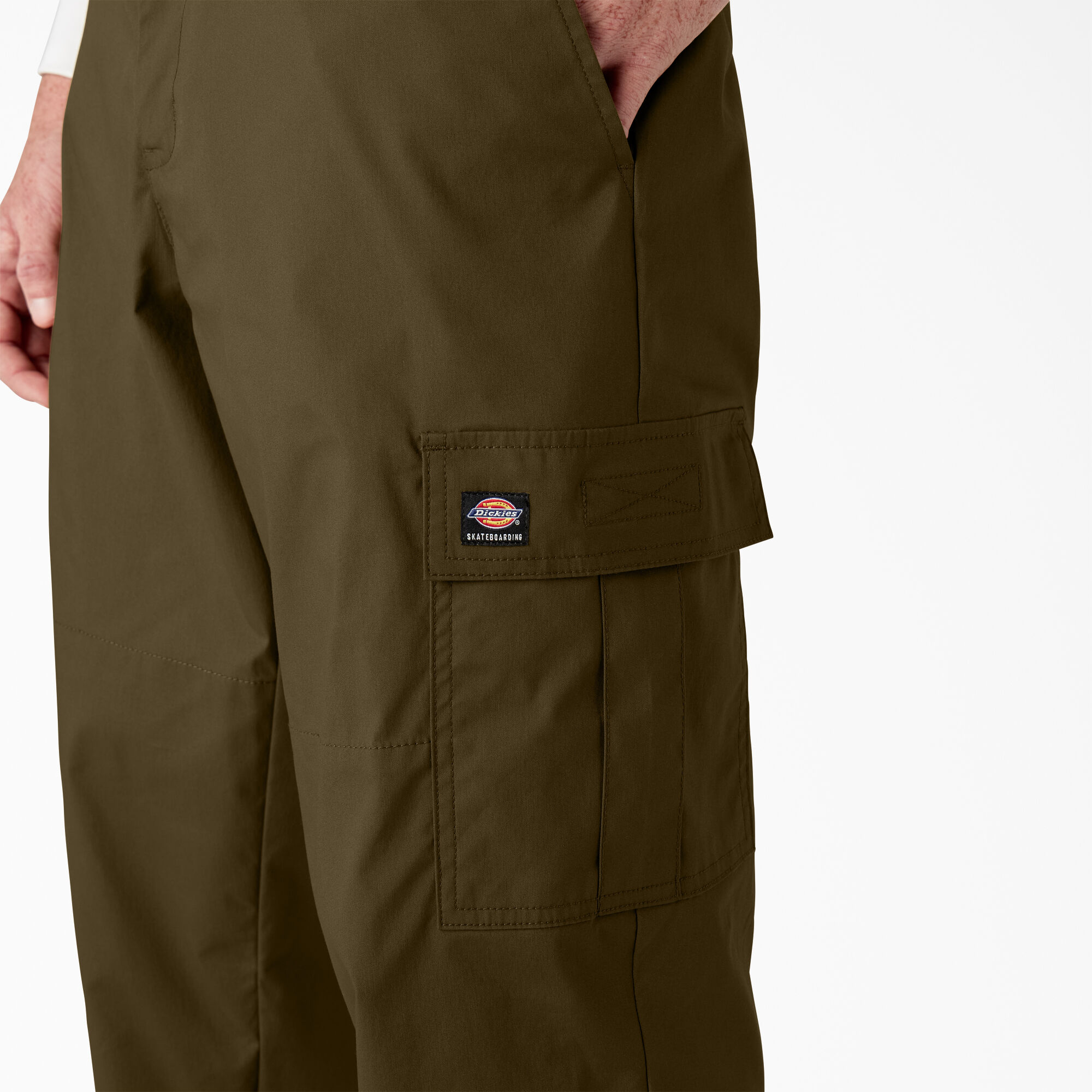 Dark olive cargo pants on sale