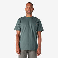 T-shirt épais à manches courtes et à poche - Lincoln Green (LN)
