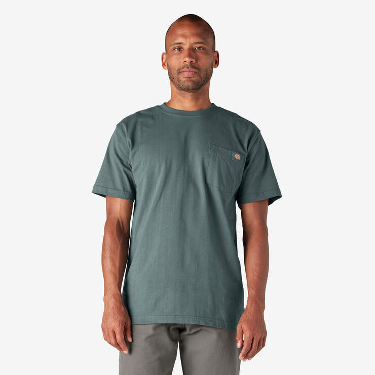 T-shirt épais à manches courtes - Lincoln Green (LN) numéro de l’image 1