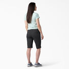 Women&#39;s Perfect Shape Bermuda Shorts, 11&quot; - Rinsed Black &#40;RBKX&#41;