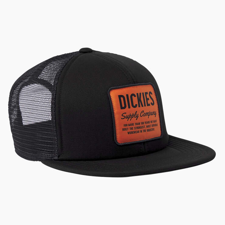 Casquette de camionneur Dickies Supply Company - Black (BK) numéro de l’image 1