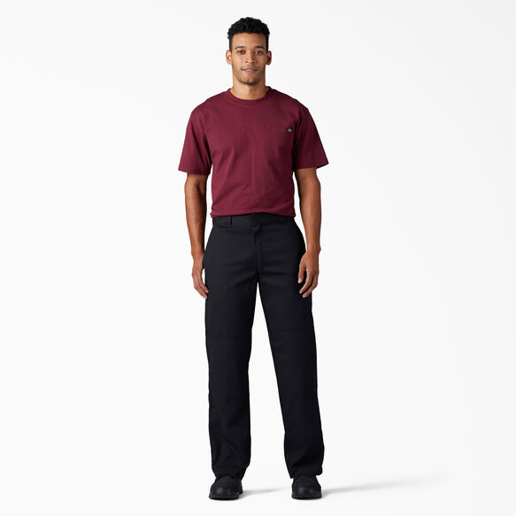 FLEX Loose Fit Double Knee Work Pants - Black &#40;BK&#41;