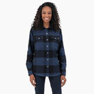 Women&rsquo;s DuraTech Renegade Flannel Shirt - Ink Navy Buffalo Plaid &#40;A1C&#41;