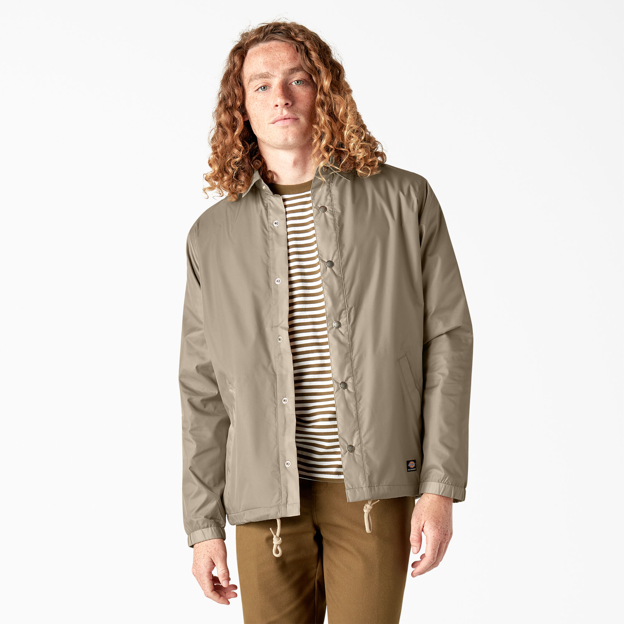 Khaki store coach jacket