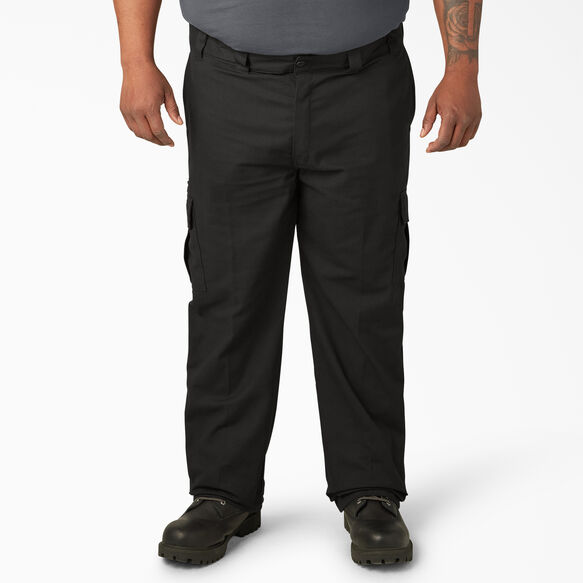 FLEX Regular Fit Cargo Pants - Black &#40;BK&#41;