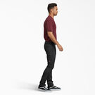 Pantalon de travail de coupe &eacute;troite &agrave; genou renforc&eacute; - Black &#40;BK&#41;