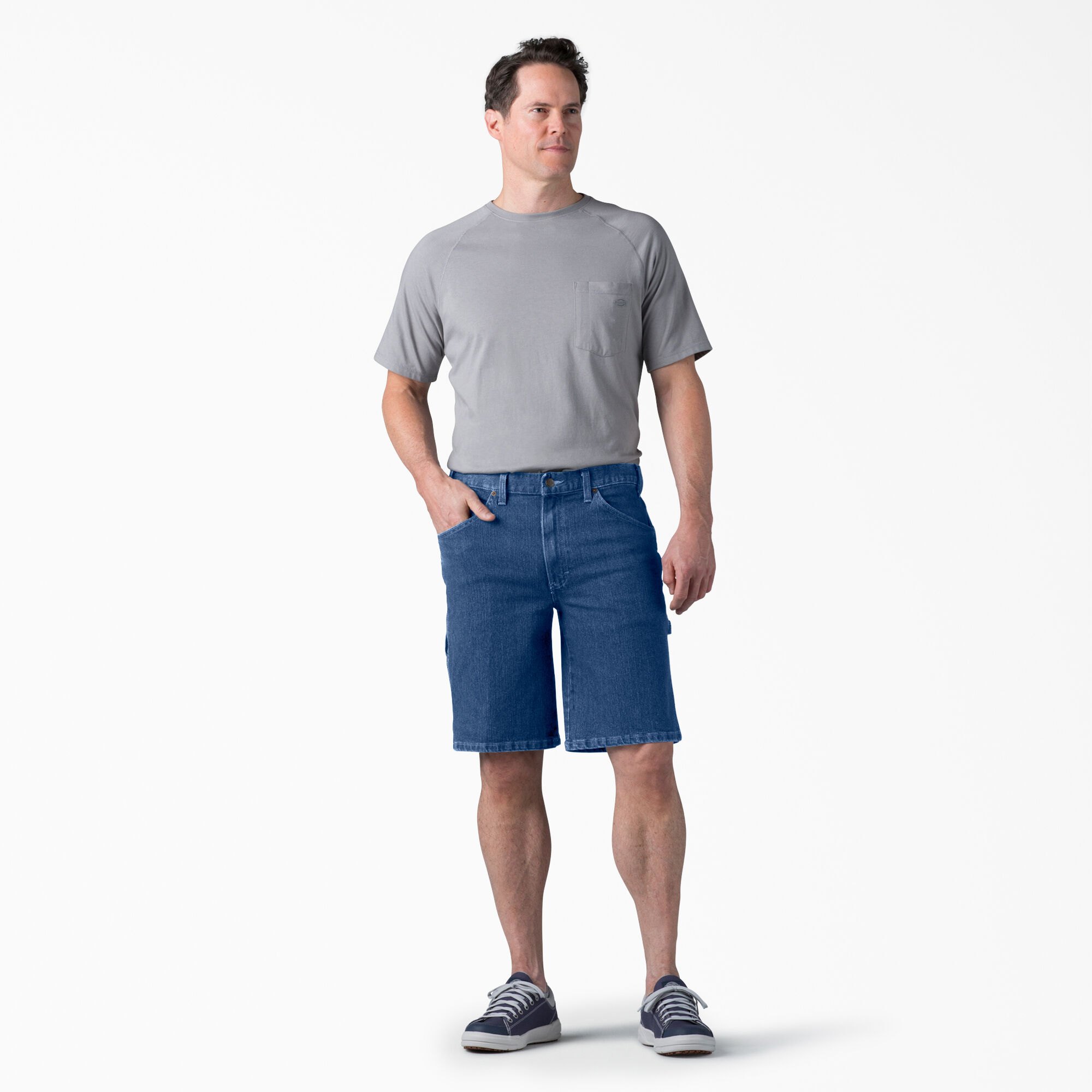 Dickies blue jean sales shorts