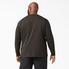 T-shirt &eacute;pais ras du cou &agrave; manches longues - Chocolate Brown &#40;CB&#41;