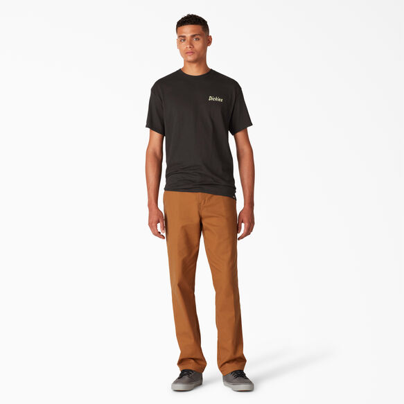 T-shirt de skateboard Dickies avec imprim&eacute; Split - Black &#40;BK&#41;