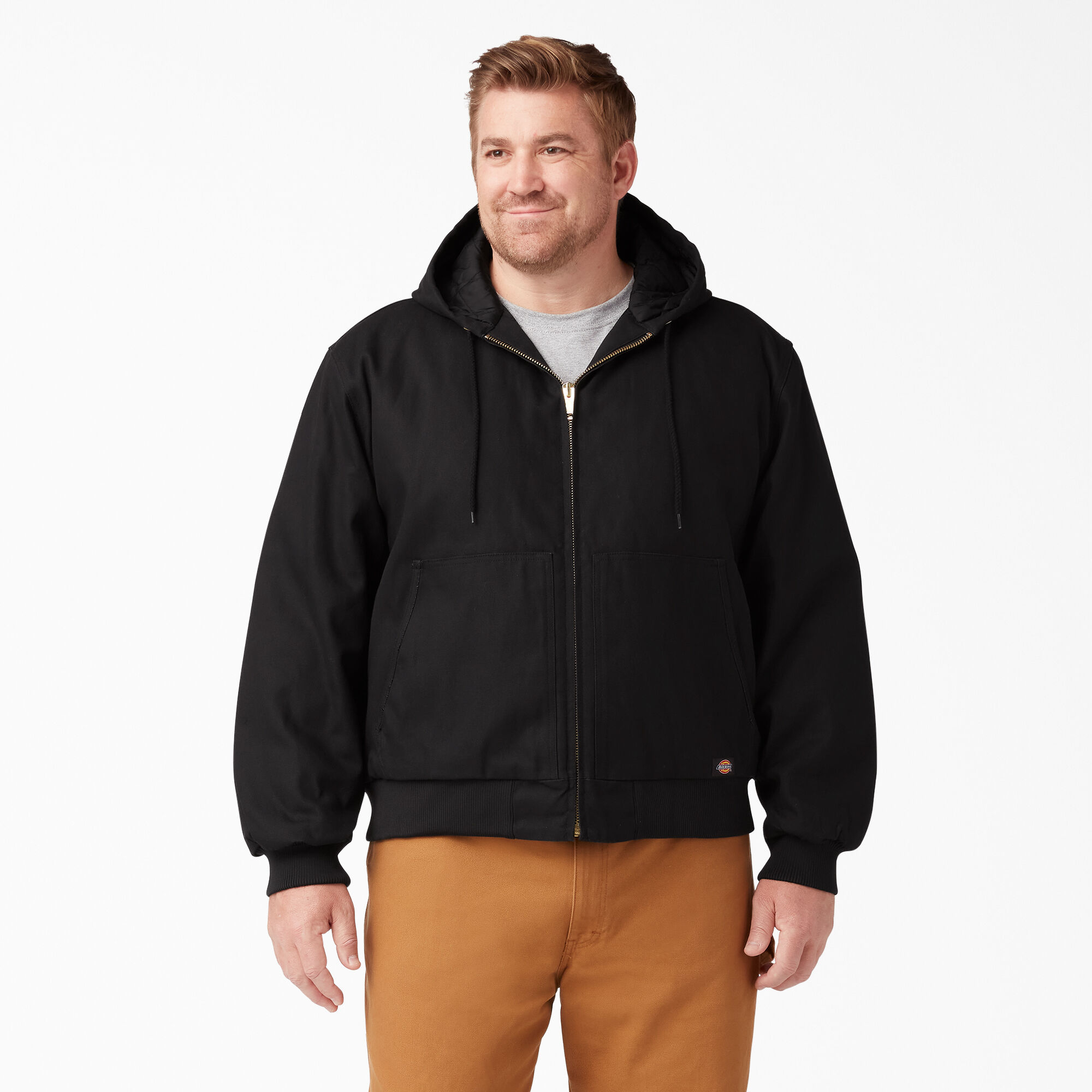Hooded workwear jacket hot sale