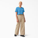 T-shirt court &agrave; imprim&eacute; pour femmes - Bright Cobalt &#40;B2T&#41;
