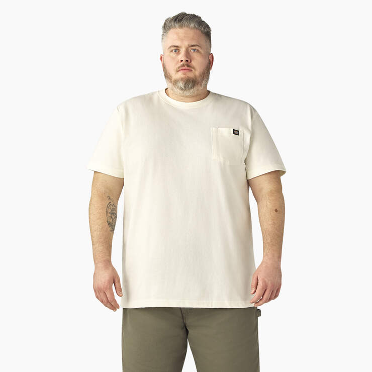 T-shirt épais à manches courtes et à poche - Natural Beige (NT) numéro de l’image 5