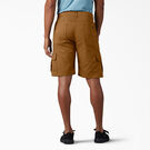 Relaxed Fit Duck Cargo Shorts, 11&quot; - Stonewashed Brown Duck &#40;SBD&#41;