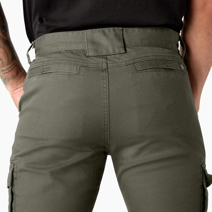 Pantalon en coutil fuselé à genou renforcé Temp-iQ® 365 - Rinsed Moss Green (RMS) numéro de l’image 7