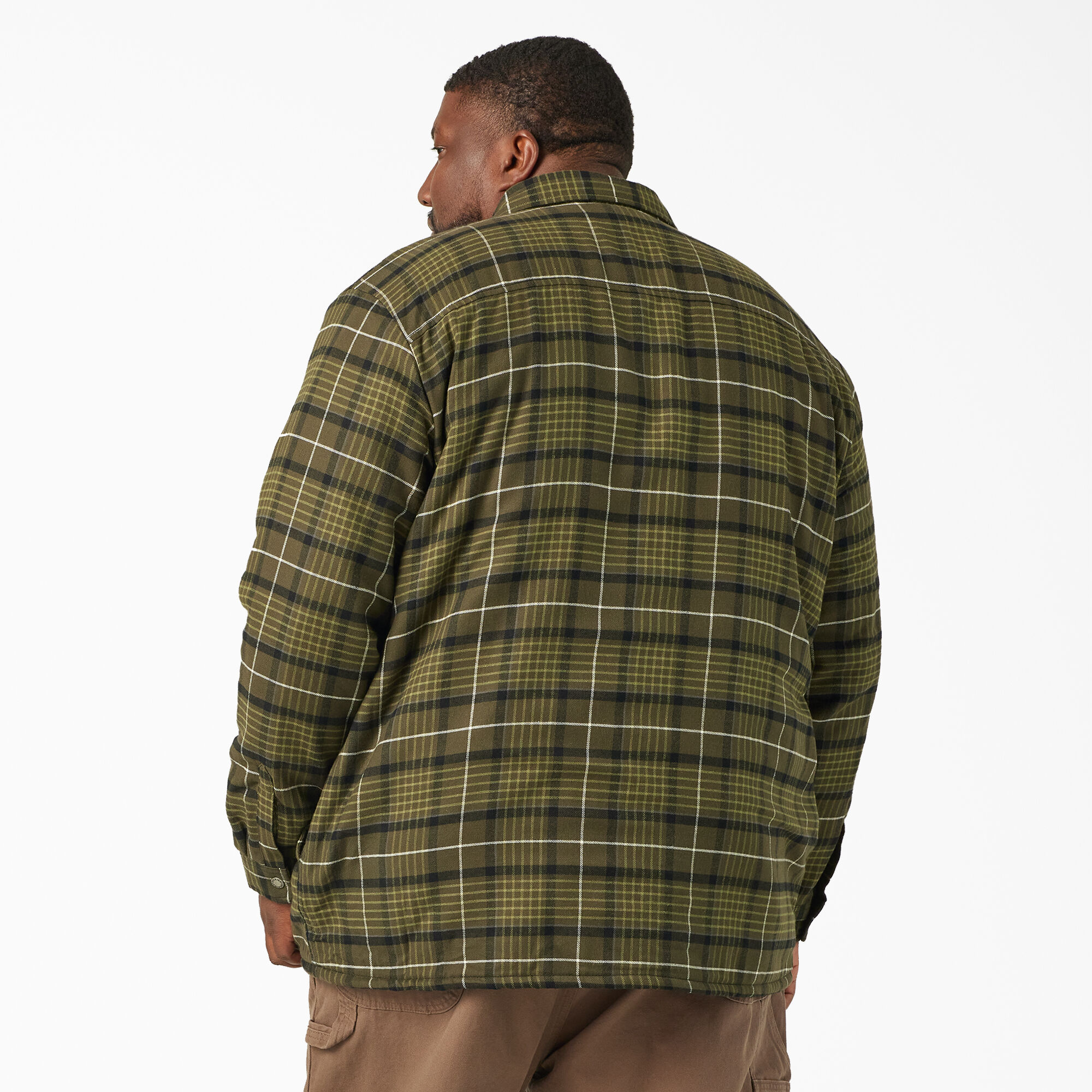 Men s Water Repellent Fleece Lined Flannel Shirt Jacket Dickies Canada