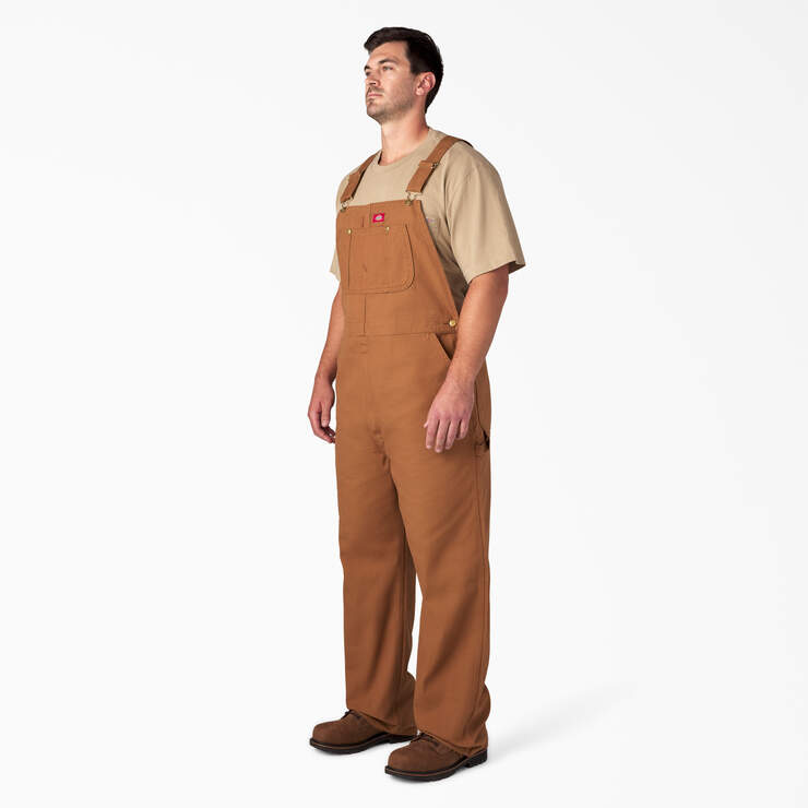Classic Bib Overalls - Rinsed Brown Duck (RBD) image number 6