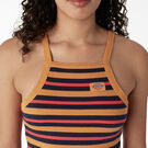 D&eacute;bardeur court en tricot c&ocirc;tel&eacute; pour femmes - Nugget Summer Fair Stripe &#40;NGS&#41;