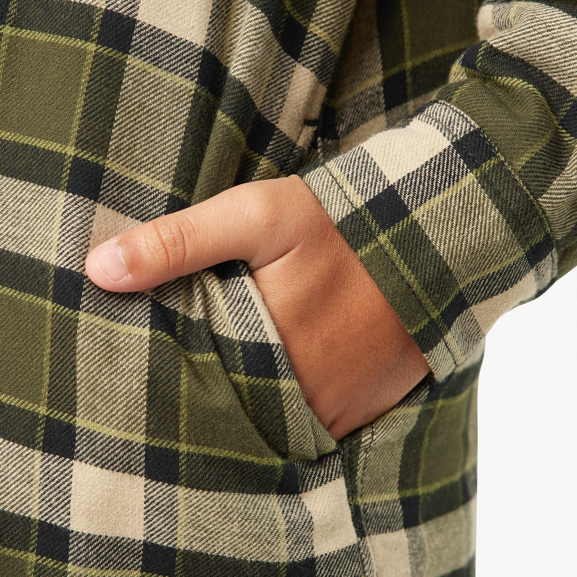 Boys Flannel Shirt Jacket Dickies Canada