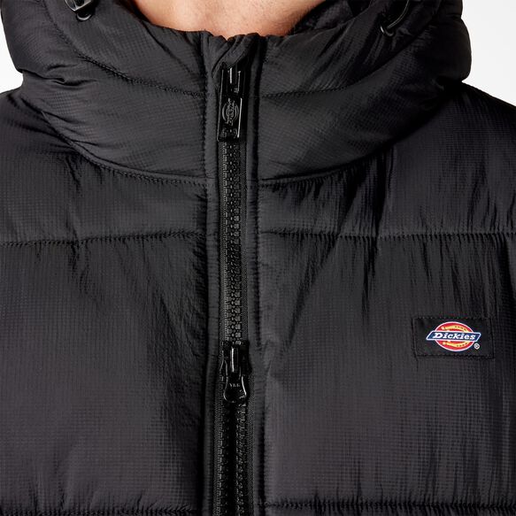 Manteau matelass&eacute; &agrave; capuchon Waldenburg - Black &#40;BKX&#41;