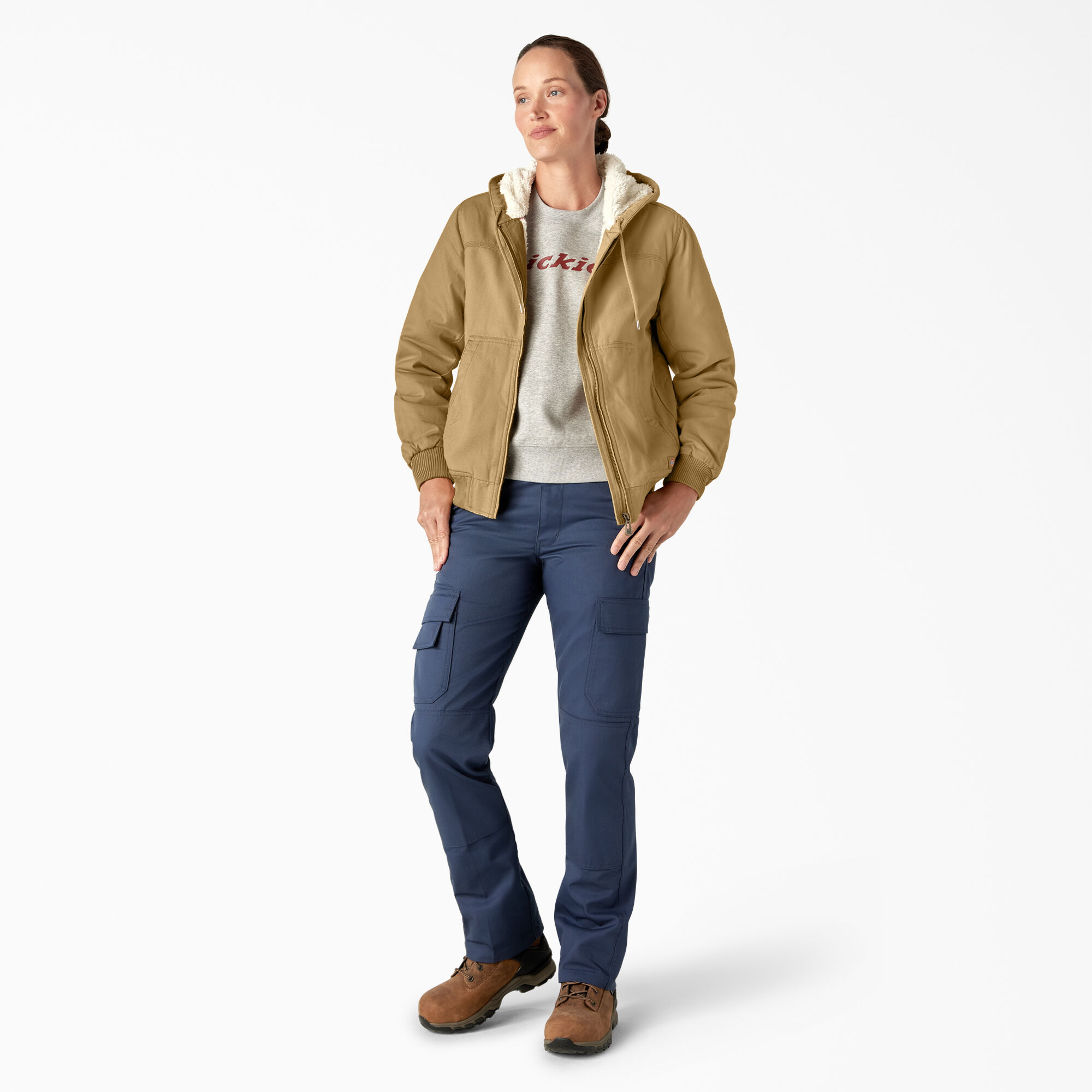 Women s Fleece Lined Duck Canvas Jacket