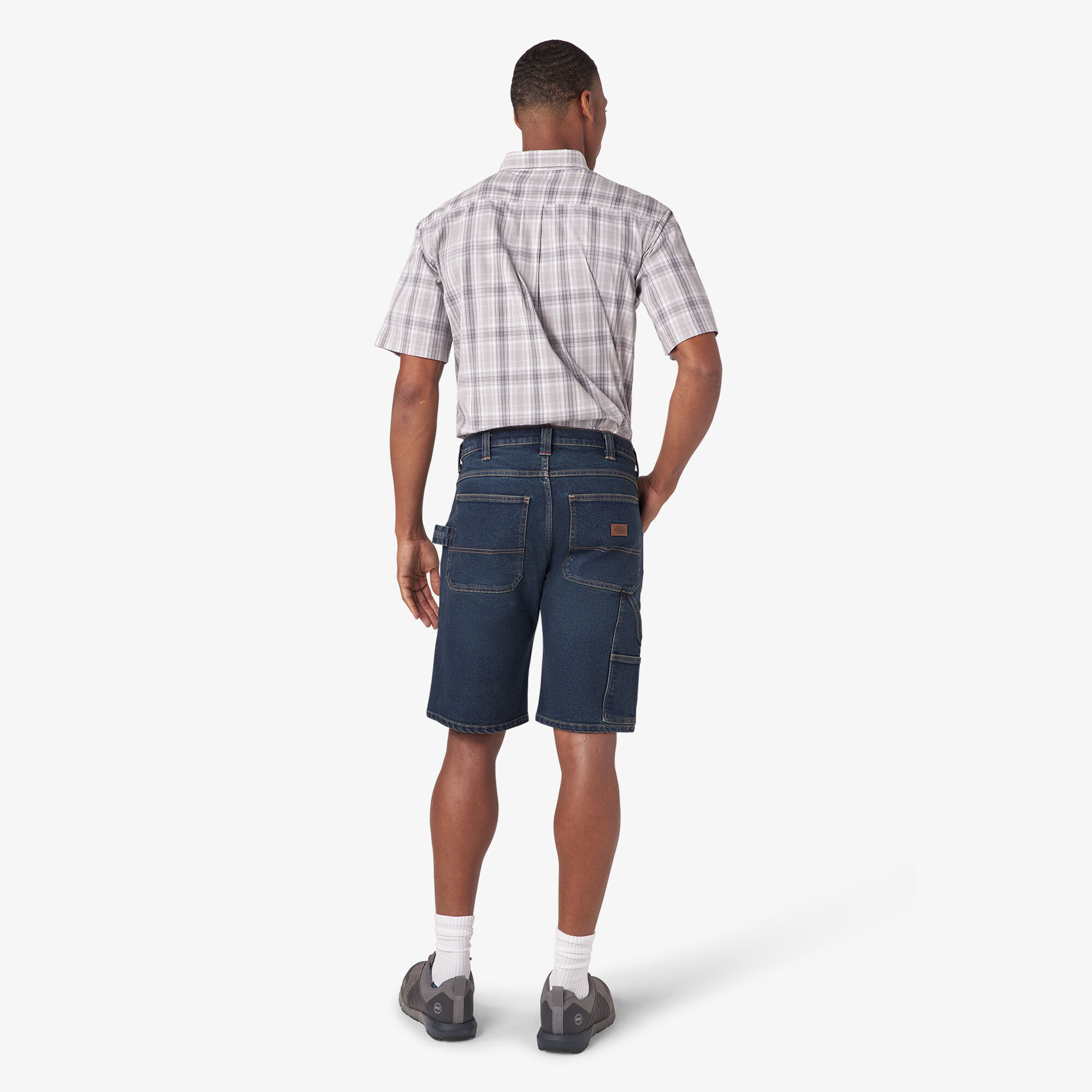 Men's Denim Utility Shorts, 11